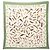 Silk In Hermès Foulard Hermes Carre 90 Plumes Verde Crudo