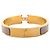 Hermès Brazalete Hermes Clic Clac PM Accessory Beige Dorado - vista 2