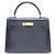 Hermès Borsa Hermes Kelly 28 in Blue Indigo Blu navy