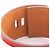 Hermès Hermes Collier de Chien Bangle Prata Vermelho - vista 7