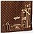 Louis Vuitton Carre Monogram Trunks Marron Schal Braun Mehrfarben - Ansicht 5