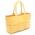 Bolso Tote Arco Pequeño Bottega Veneta Amarillo - vista 2