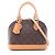 Louis Vuitton Alma BB Monogram Handtasche Braun