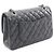 Borsa a tracolla Chanel Matelassé Double Flap Nero - vista 2