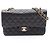 Borsa a tracolla Chanel Matelassé Double Flap Nero