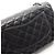 Borsa a tracolla Chanel Matelassé Double Flap Nero - vista 9