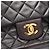 Borsa a tracolla Chanel Matelassé Double Flap Nero - vista 10