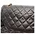 Borsa a tracolla Chanel Matelassé Double Flap Nero - vista 15