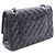 Borsa a tracolla Chanel Matelassé in pelle di agnello nera Nero - vista 2