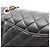Borsa a tracolla Chanel Matelassé Double Flap Nero - vista 8