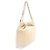 Borsa a tracolla Chanel Matelassé 22 Large Bianco Crudo - vista 2