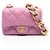 Chanel Matelassé Klappentasche Lila