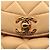 Borsa a tracolla Chanel Matelassé con nappina Beige - vista 13