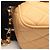 Borsa a tracolla Chanel Matelassé con nappina Beige - vista 8