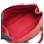 Borsa Bowling Chanel Matelassé Rosso - vista 3