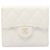 Cartera Chanel Matelassé Tri-fold Blanco