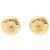 Orecchini a clip placcati oro Chanel D'oro