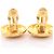 Orecchini a clip placcati oro Chanel D'oro - vista 7