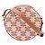 Céline Celine Fox Red Triomphe runde Schultertasche Braun Rot Roh