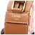Céline Celine Fox Red Triomphe runde Schultertasche Braun Rot Roh - Ansicht 4