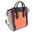 Céline Borsa a mano 2-Way Celine Luggage Nano Shopper Nero Beige Arancione - vista 2