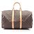 Borsa a mano Louis Vuitton Keepall 45 Monogram Boston Bag Marrone