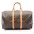 Borsa Boston Louis Vuitton Keepall 45 Monogram Marrone Monogramma