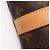 Louis Vuitton Keepall Bandoulière 55 Monogram Boston Bag Marrone Monogramma - vista 4