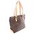 Sac à épaule Louis Vuitton Cabas Piano Monogram Marron - vue 2