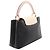 Borsa Louis Vuitton Capucines PM Noir Crème Nero Rosa Crudo - vista 2