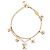 Bracciale Louis Vuitton LV Floragram Bianco D'oro