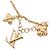 Bracciale Louis Vuitton LV Floragram Bianco D'oro - vista 3