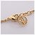 Bracciale Louis Vuitton LV Floragram Bianco D'oro - vista 4