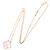 Collana Van Cleef & Arpels Vintage Alhambra in madreperla rosa D'oro - vista 2