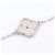 Bracciale Sweet Alhambra Diamanti Van Cleef & Arpels Argento - vista 5