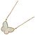 Collana Van Cleef & Arpels Lucky Alhambra Papillon Bianco D'oro