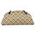 Chanel Just Mademoiselle Quilted Patent Medium Beige - vista 2