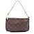 Louis Vuitton Pochette Accessoires Monogram Handbag Marrone