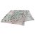 Hermès Foulard di seta Hermes Millefleurs du Mexique Rosa Multicolore Verde