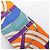 Hermès Twilly in seta multicolore Hermes - vista 9