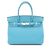 Hermès Borsa Hermes Birkin 30 Turquoise Turchese