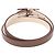 Hermès Bracciale Hermes HERMES Be Api Double Tour Marrone - vista 2