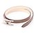 Hermès Bracciale Hermes HERMES Be Api Double Tour Marrone - vista 3