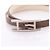 Hermès Bracciale Hermes HERMES Be Api Double Tour Marrone - vista 8