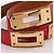 Hermès Bracciale Charm Hermes Mini Kelly Double Tour Rosso D'oro - vista 8