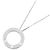 Collana Cartier Love Circle Diamanti Argento