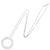Collana Cartier Love Circle Diamanti Argento - vista 2