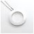 Collana Cartier Love Circle Diamanti Argento - vista 4