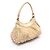 Borsa a tracolla Gucci Abbey GG Canvas Beige D'oro - vista 2