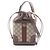 Gucci Ophidia GG Supreme Mini Bucket Bag Brown Beige